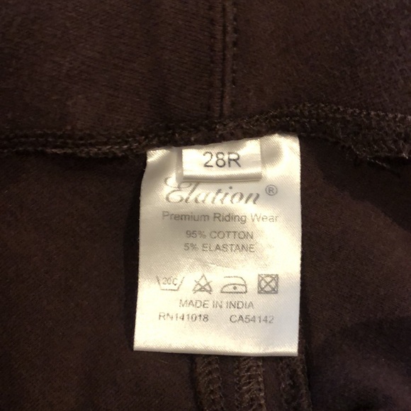 Elation Brown Riding Breeches - Picture 4 of 7